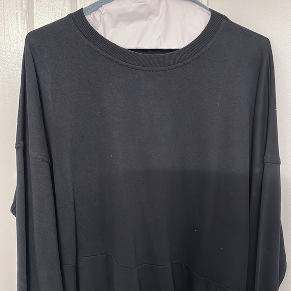 Zara size L black long sleeve dress - Picture 2 of 2